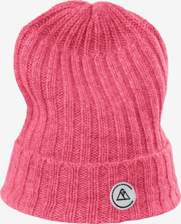 Berretto di CASH-MERE.CH in rosa: frontale