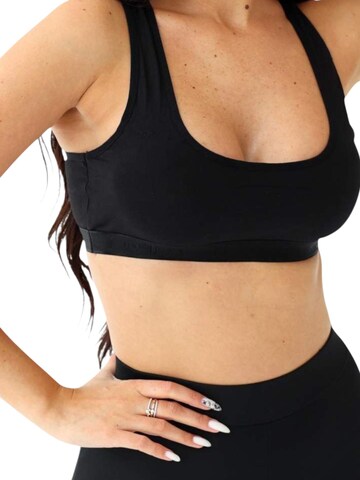 fashionshowcase Top 'PUSHVIBE' in Black