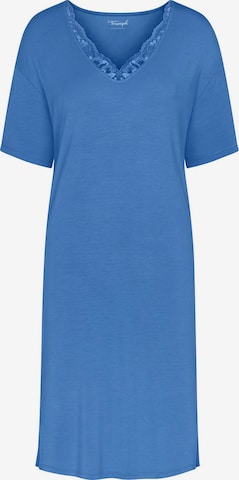 TRIUMPH Nightgown ' Red Label Timeless Sensuality ' in Blue: front