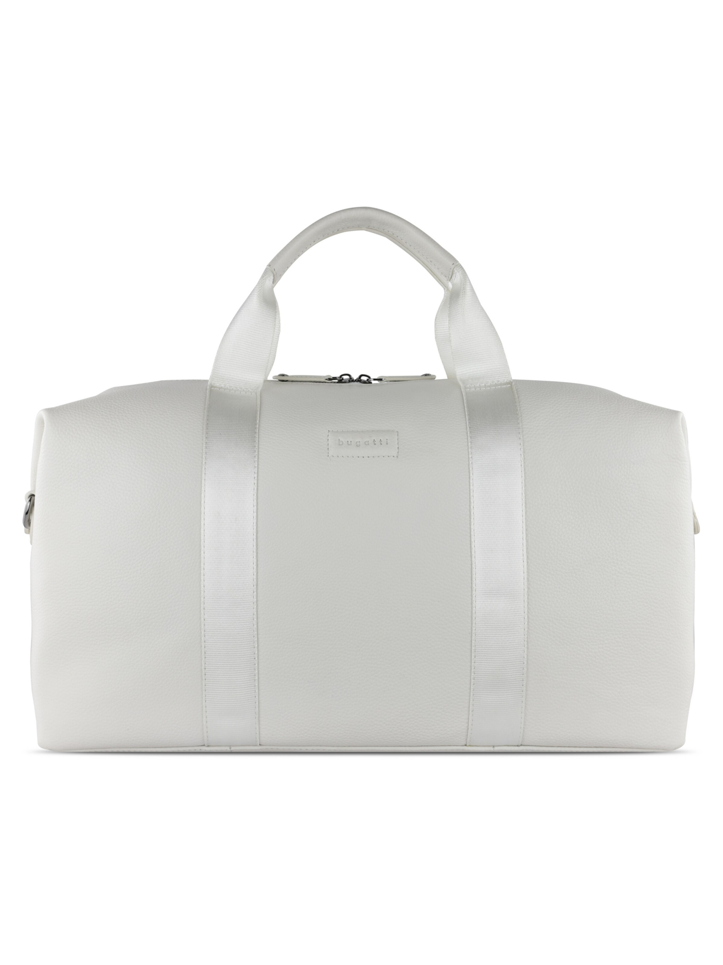 Sac week-end 'Elsa' bugatti en blanc : devant