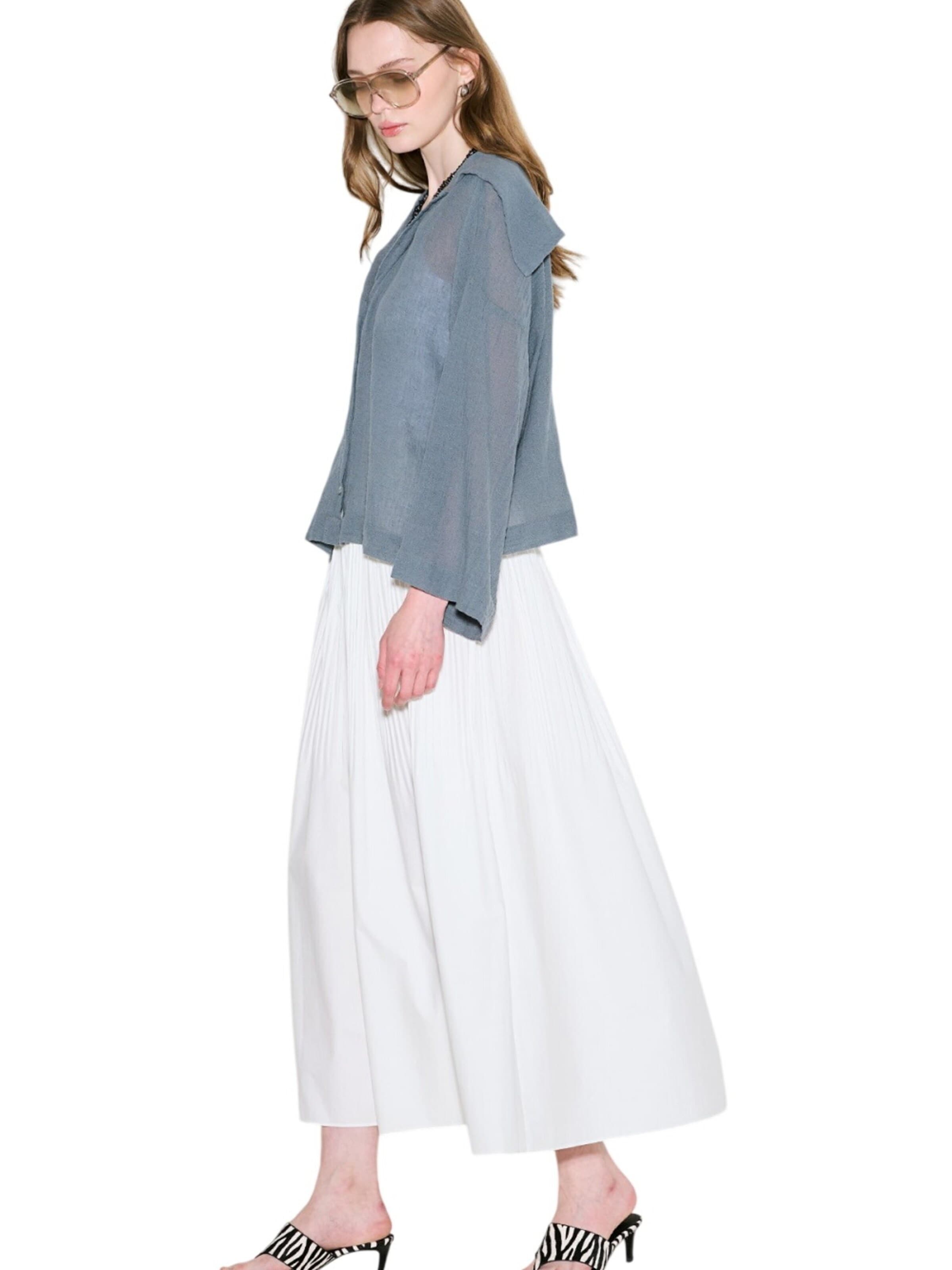 MANUKA Bluse‌‌‌‌‌‌‌‌ in Blau