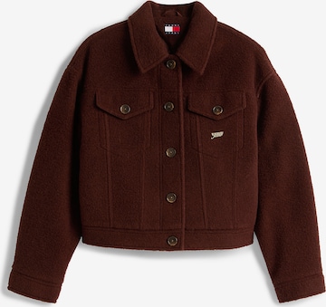 Tommy Jeans Between-Season Jacket in Brown: front