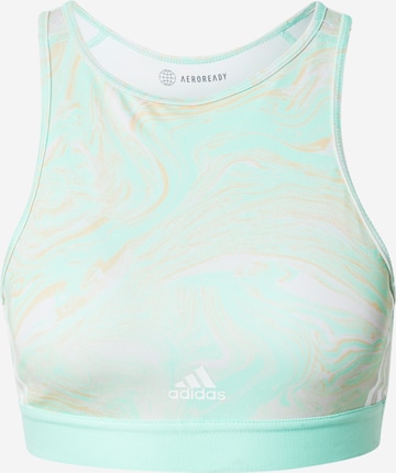 ADIDAS SPORTSWEAR Sports Bra in Green: front