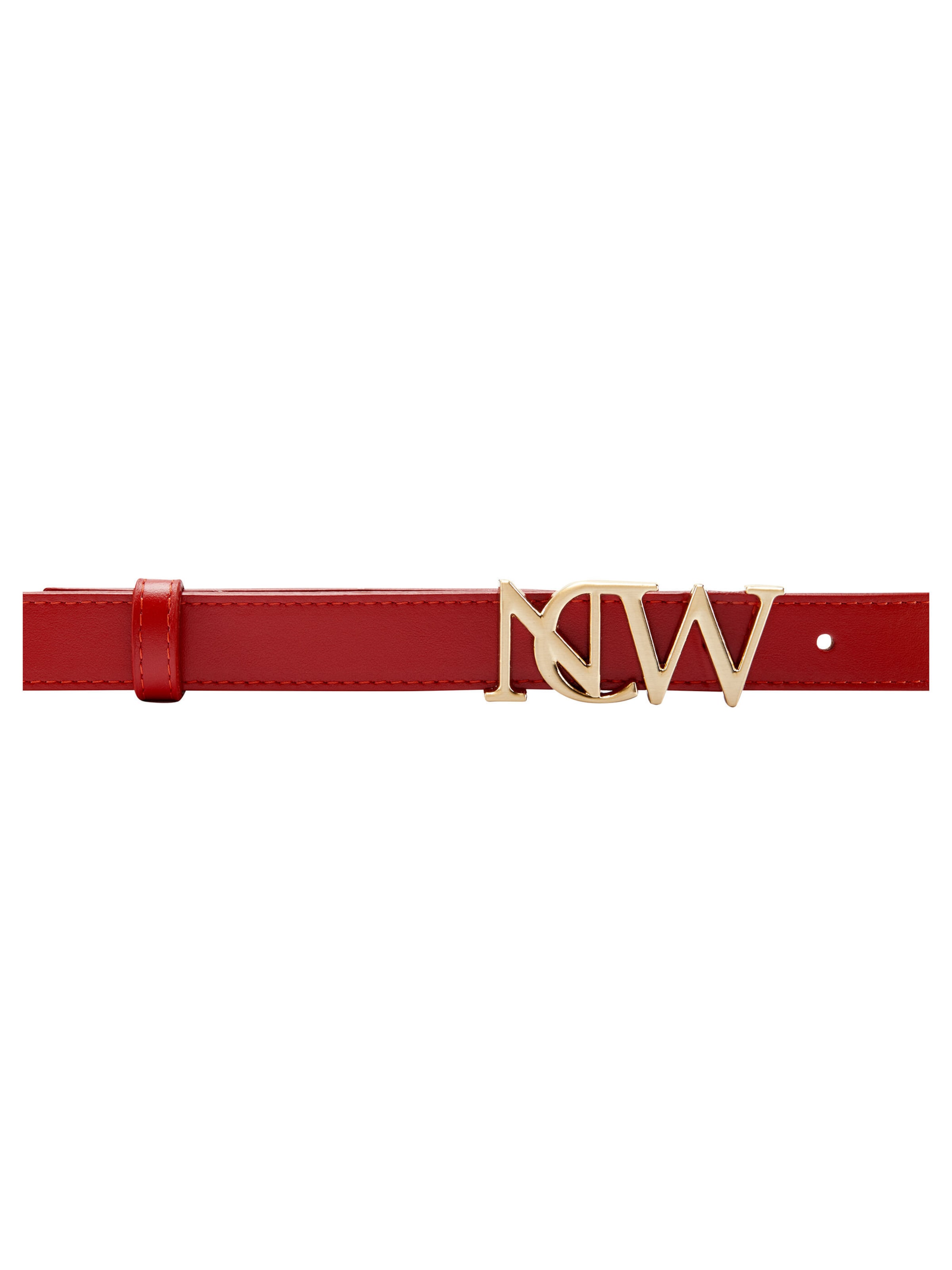 Nicowa Belt 'CIALONI NCW' in Red