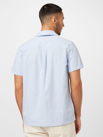 Coupe regular Chemise 'Lawson Poplin' Les Deux en bleu