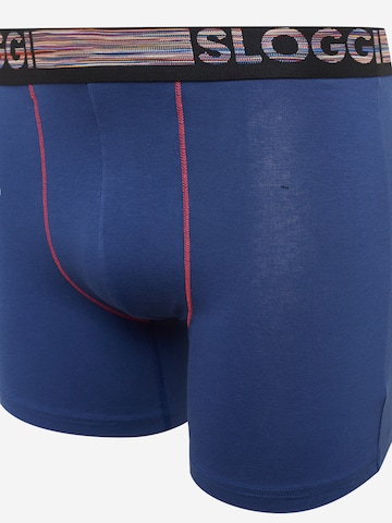 Boxers 'men GO ABC Natural H' SLOGGI en bleu