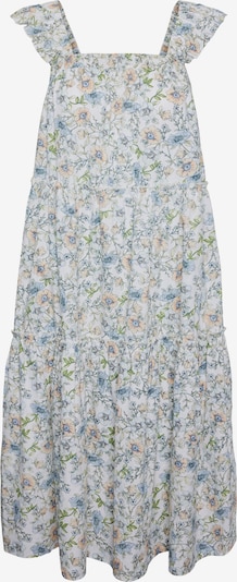 Rochie de vară 'Amaryl' PIECES pe albastru pastel / verde / portocaliu pastel / alb, Vizualizare produs