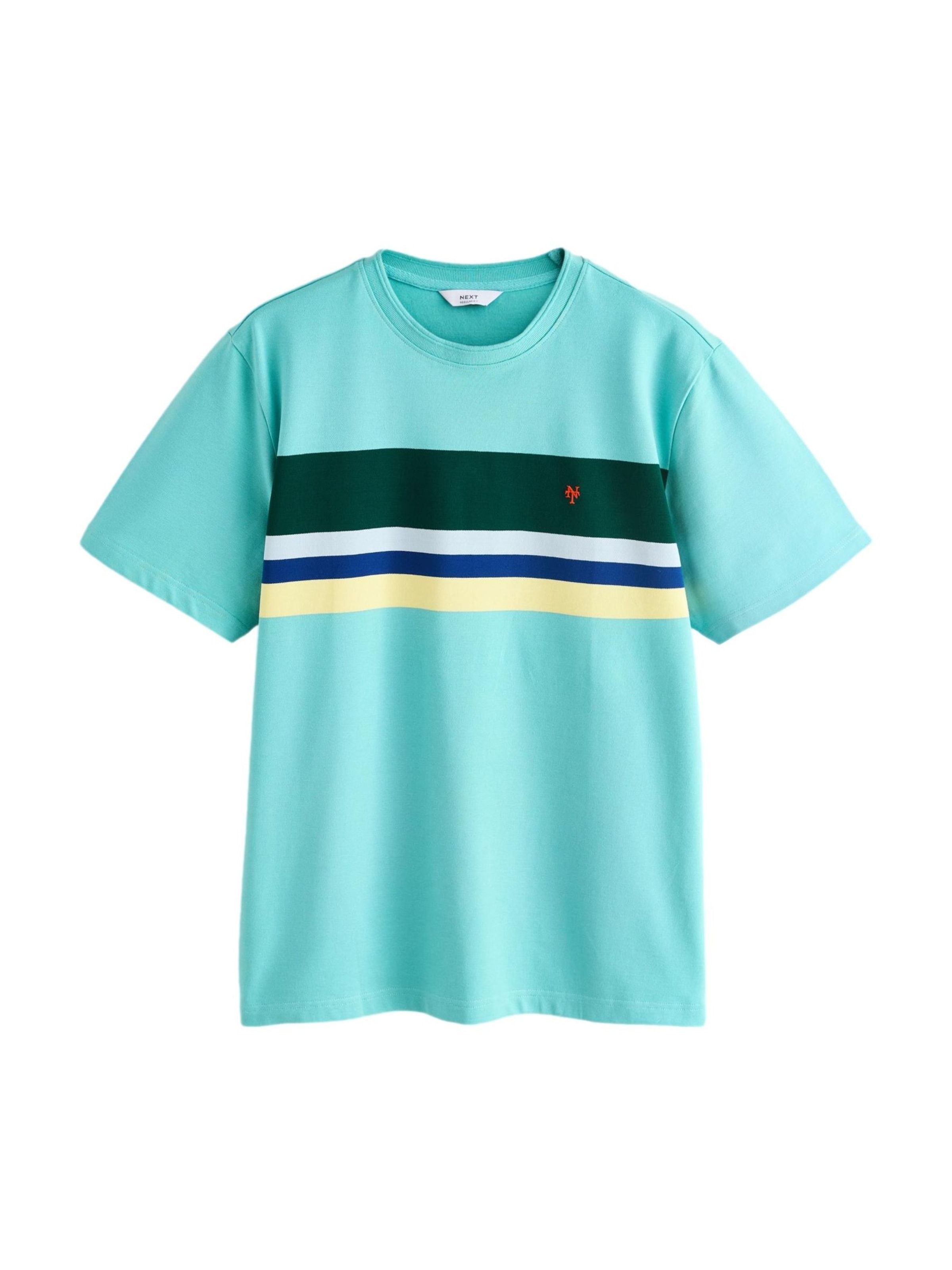 T-Shirt Next en vert : devant