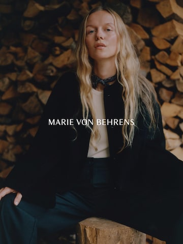 ABOUT YOU x Marie von Behrens Regular Trousers with creases in Beige