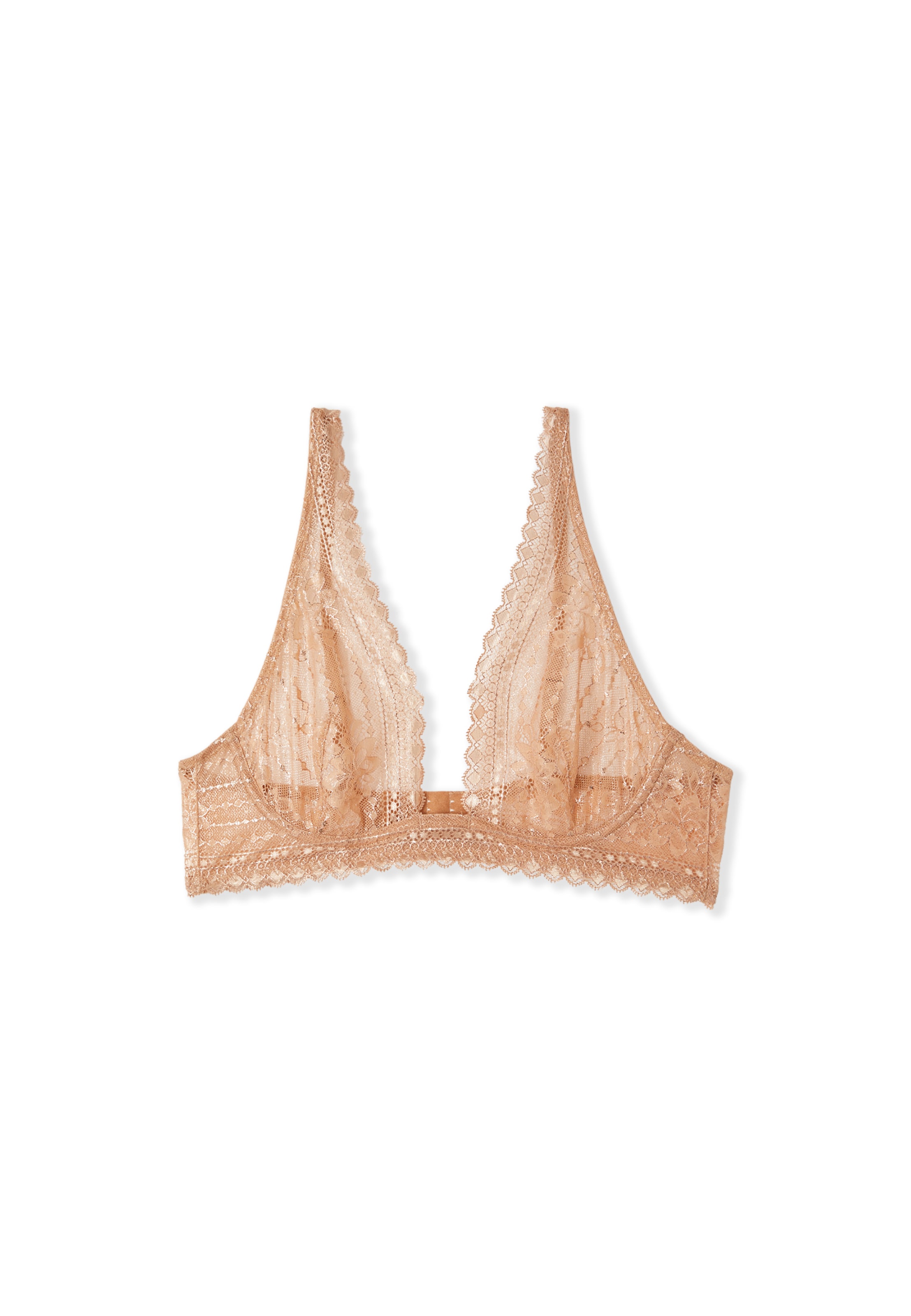 Reggiseno 'Panama' di ETAM in bronzo: frontale