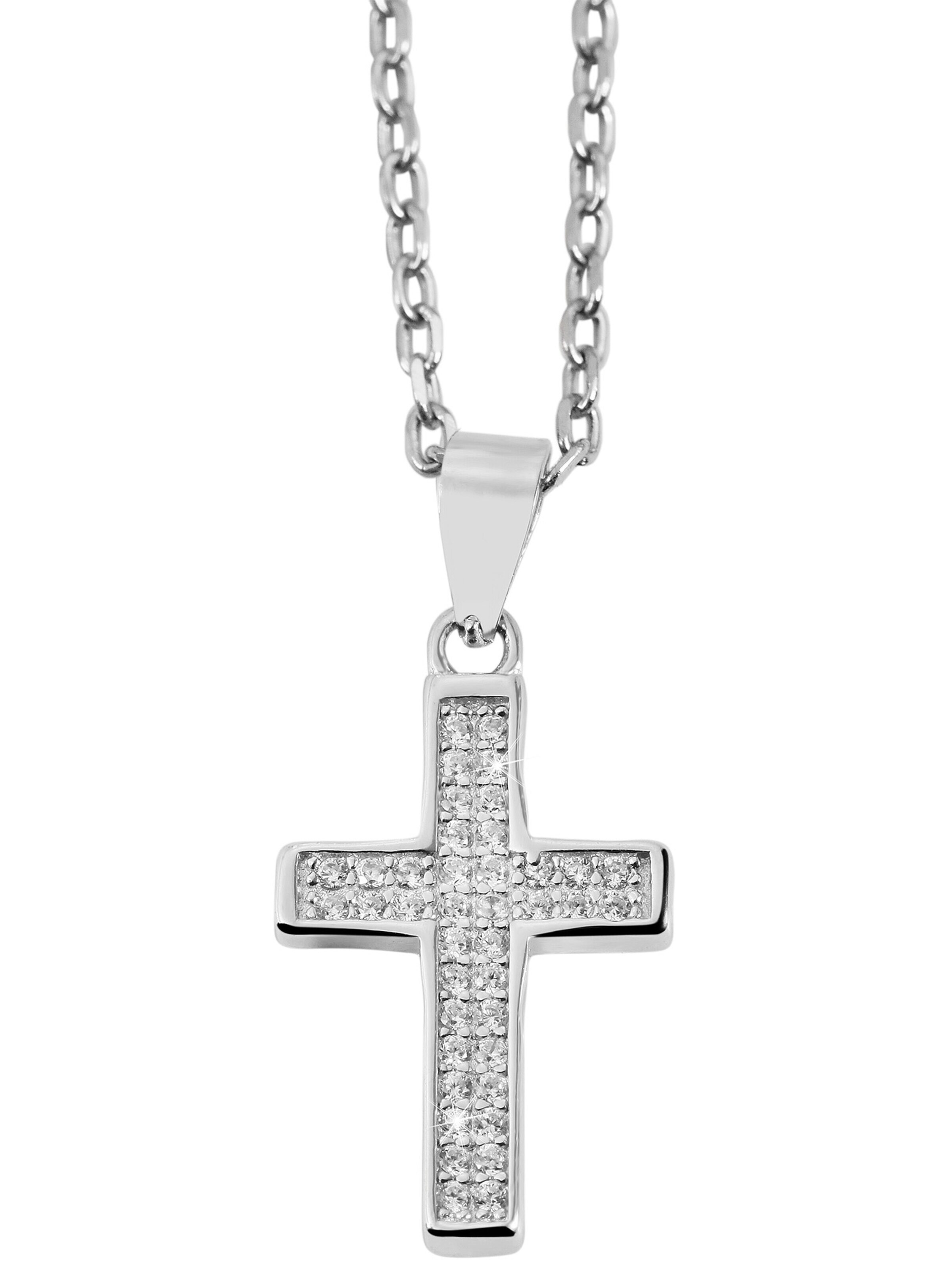 Akzent Anhänger 'Kathrin, 925 Sterlingsilber, langlebig'‌‌‌‌‌‌‌‌‌ in Silber: Vorderseite