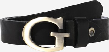 Ceinture GUESS en noir : devant