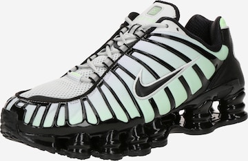 Sneaker bassa 'Shox TL' di Nike Sportswear in verde: frontale