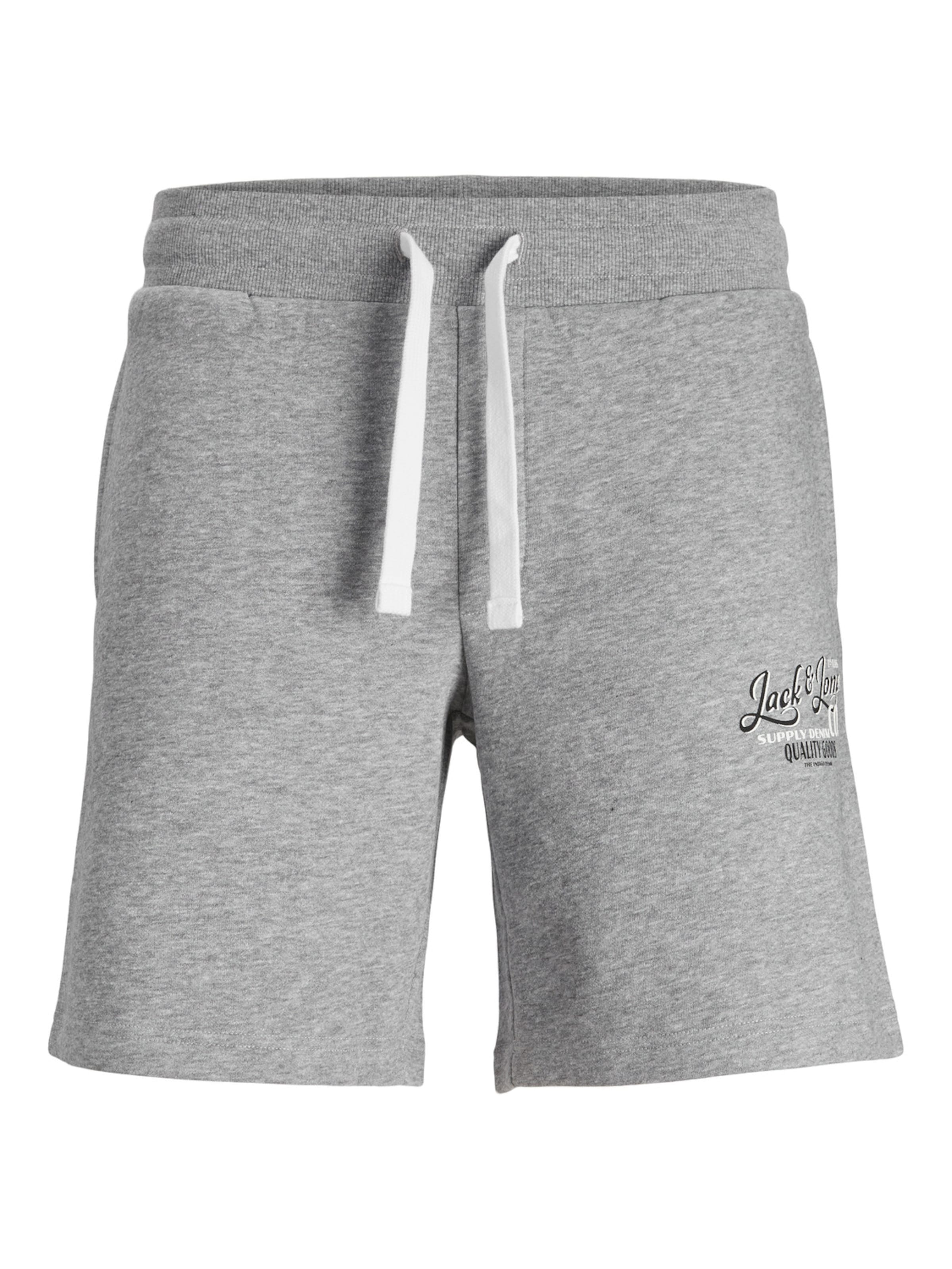 Pantalon 'Andy' JACK & JONES en gris : devant