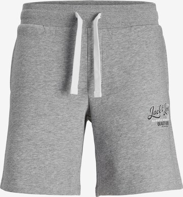 JACK & JONES Trousers 'Andy' in Grey: front