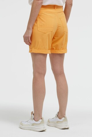 Soccx Regular Bermudashorts mit Zip Fly in Orange