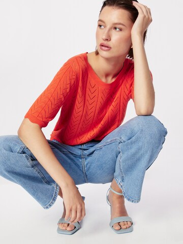 VILA Pullover 'Shelley' in Orange