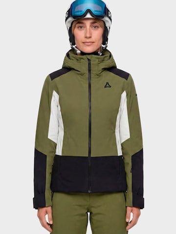 Veste outdoor ' Zandwel' Schöffel en vert : devant