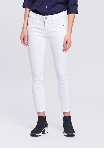 ARIZONA Skinny Jeans in White: front