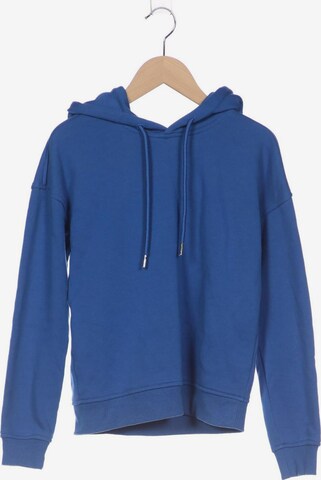 Urban Classics Sweatshirt & Zip-Up Hoodie in XS in Blue: front