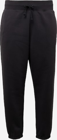 Tapered Pantaloni sport 'Phoenix' de la Nike Sportswear pe negru: față