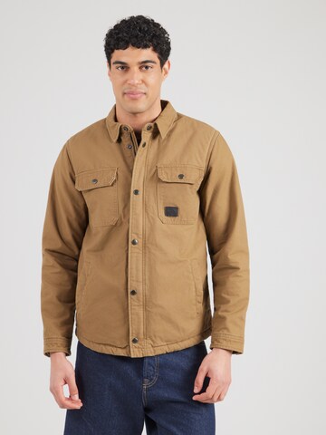 Vintage Industries Prehodna jakna 'Dean' | rjava barva: sprednja stran