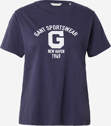 GANT T-Shirt in Blau: predná strana