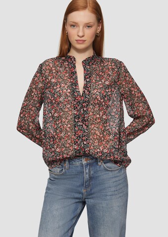 QS - Blusa en negro: frente
