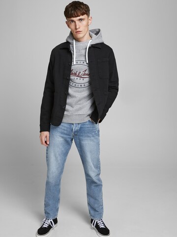 Jack & Jones Plus Свободный крой Джинсы 'JJIChris JJOrignial' в Синий