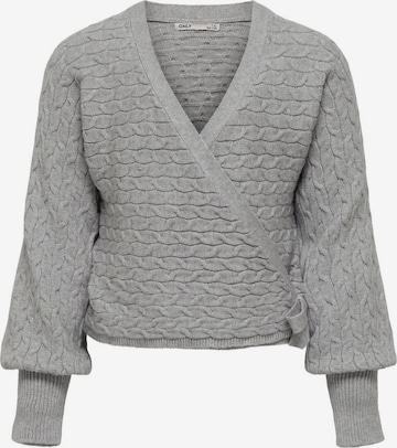 KIDS ONLY Sweater 'KATIA' in Grey: front