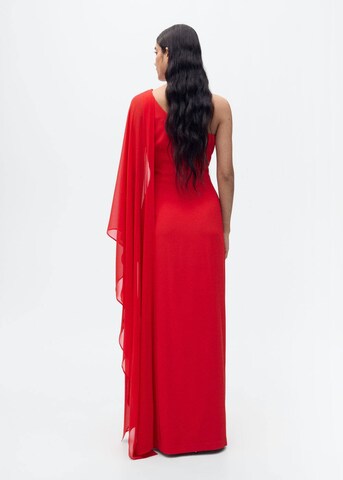 MANGO Evening Dress 'Silvia-A' in Red
