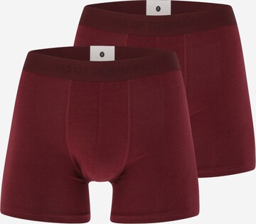 Boxers JBS OF DENMARK en rouge : devant