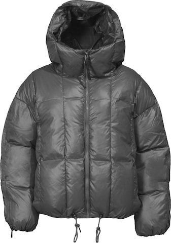 AEMMI Zimní bunda 'OVERSIZED RECYLED DOWN PUFFER JACKET' – šedá: přední strana