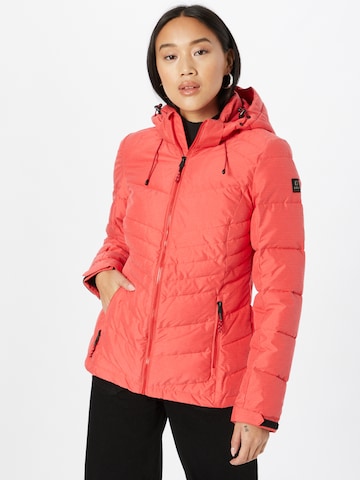 KILLTEC Outdoor Jacket in Red: front