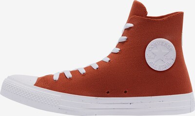 CONVERSE Augstie brīvā laika apavi 'Chuck Taylor', krāsa - oranžsarkans / balts, Preces skats