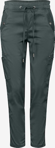 Pantalon cargo 'Bonny' STREET ONE en vert : devant
