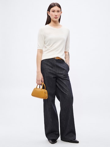 BOSS Sweater 'C_Fiaffu' in White