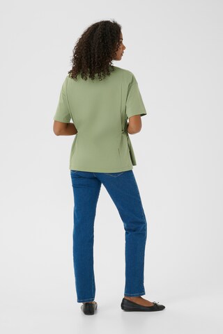 T-shirt 'Danny' Kaffe en vert