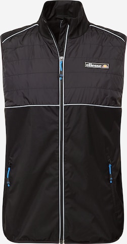 ELLESSE Bodywarmer 'Lunala' in Zwart: voorkant