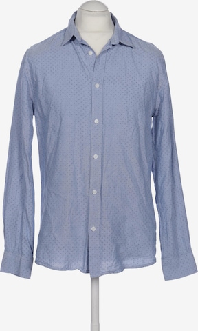 Only & Sons Button Up Shirt in L in Blue: front