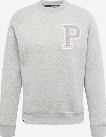 Pepe Jeans Sweatshirt 'Pike' in Grau: predná strana