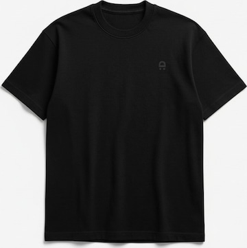 DROP.GOODS Oversized Shirt 'Organic' in Black: front