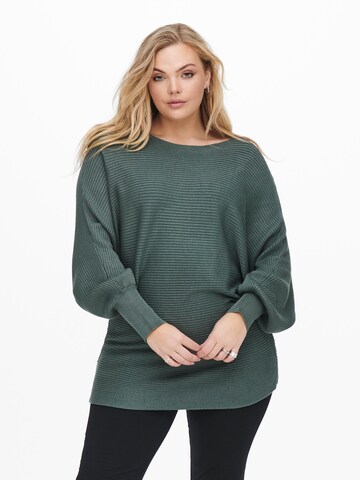 Pullover 'Adaline' di ONLY Carmakoma in verde: frontale