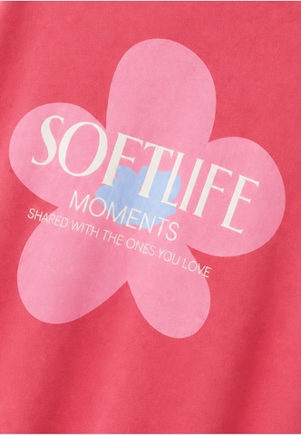 Sweat-shirt 'Soft Life' OH APRIL en rouge