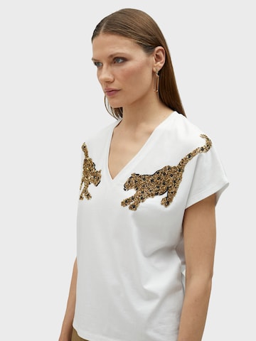 T-shirt Lola Casademunt en blanc