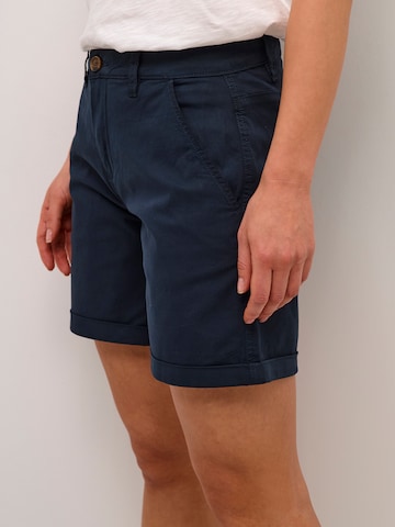 CULTURE regular Παντελόνι τσίνο 'CUBrita' σε μπλε