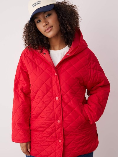 Trendyol Curve Veste mi-saison en rouge, Vue avec produit