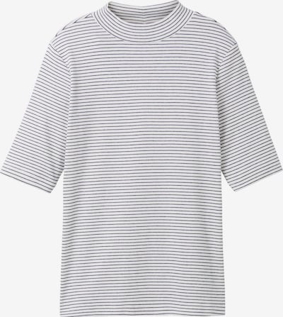 TOM TAILOR T-shirt en bleu marine / blanc cassé, Vue avec produit