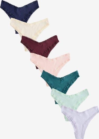 Next Slip in XXS in creme / marine / braun / smaragd / mint / helllila / rosé, Produktansicht