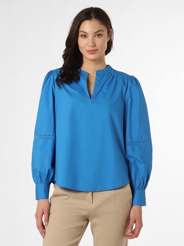 Ipuri Blouse in Blauw: voorkant